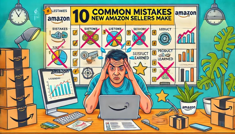 10 Common Mistakes New Amazon Sellers Make with Helium 10